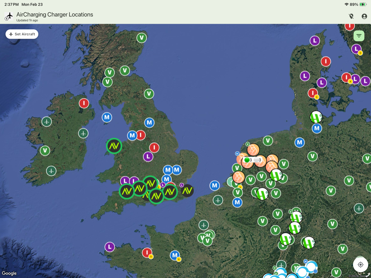 iPad Map View